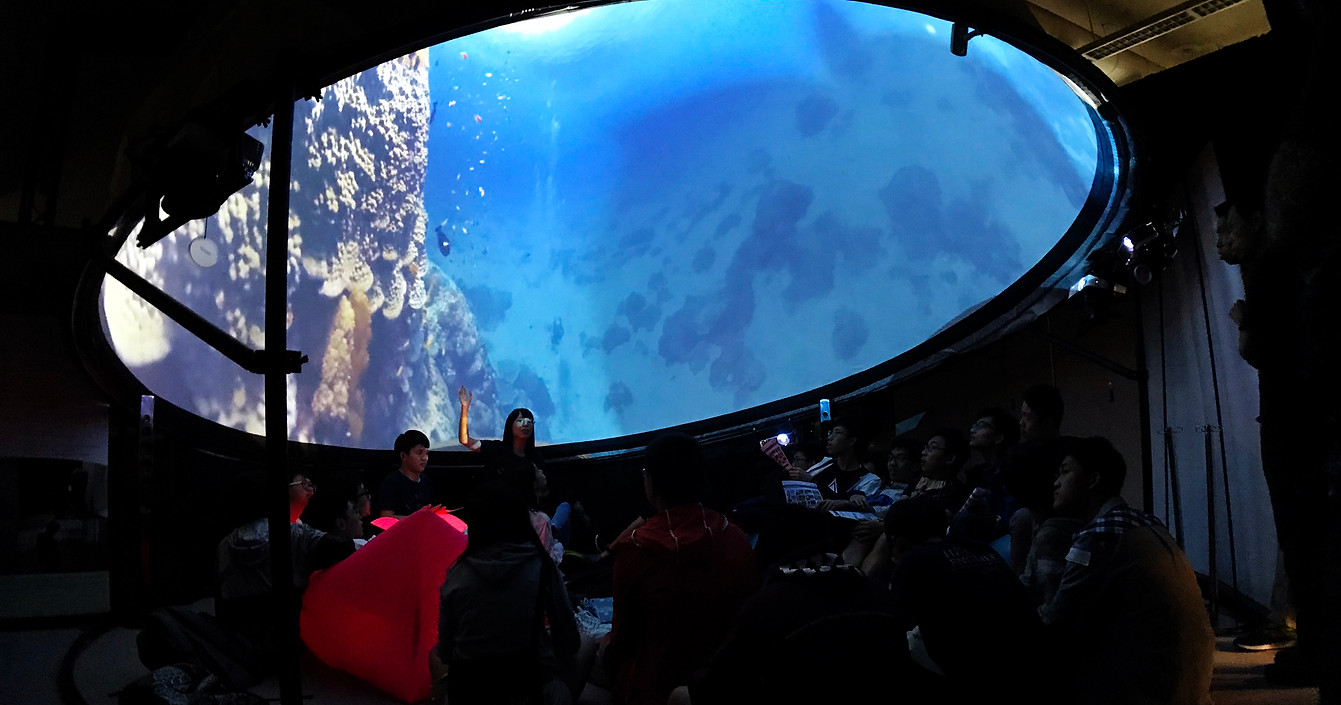 360° Immersive Projection Screen, Projection Domes 5 meter