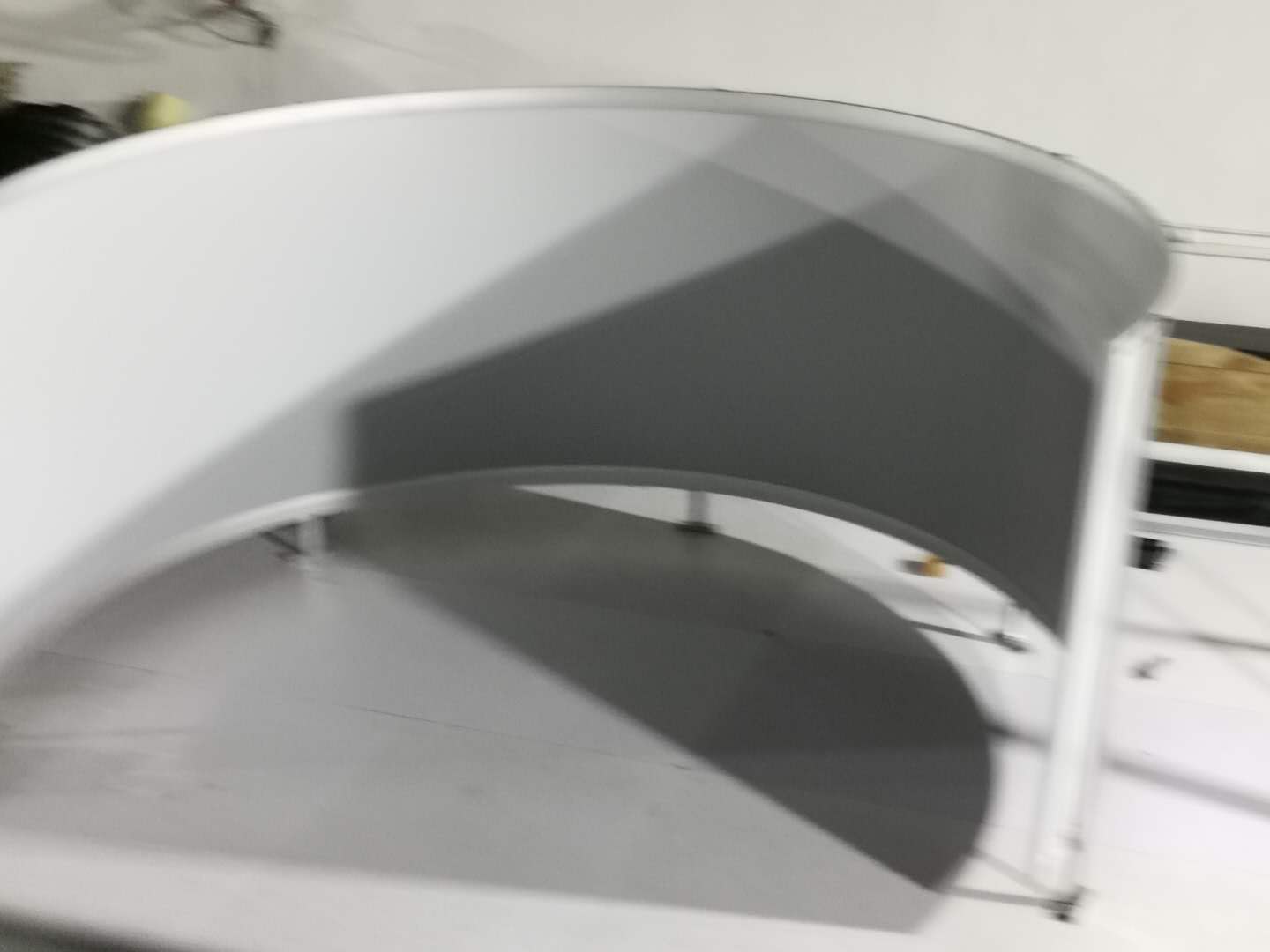 180° Curved Projection Screen for Flight Simulator System