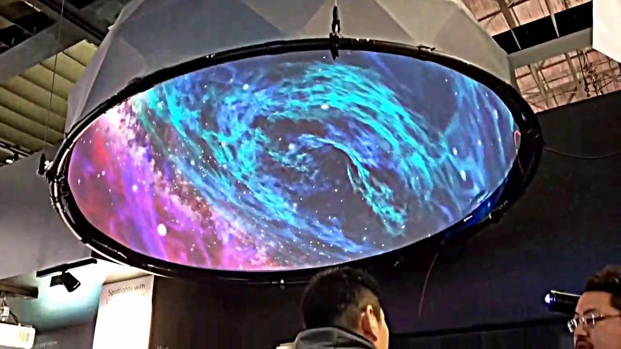 Immersive 360° projection dome 4 meter diameter , Dome Screen for Immersive Theaters
