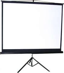 Tripod Projection Screen Portable Projector Screen 120'' 4:3 customized size